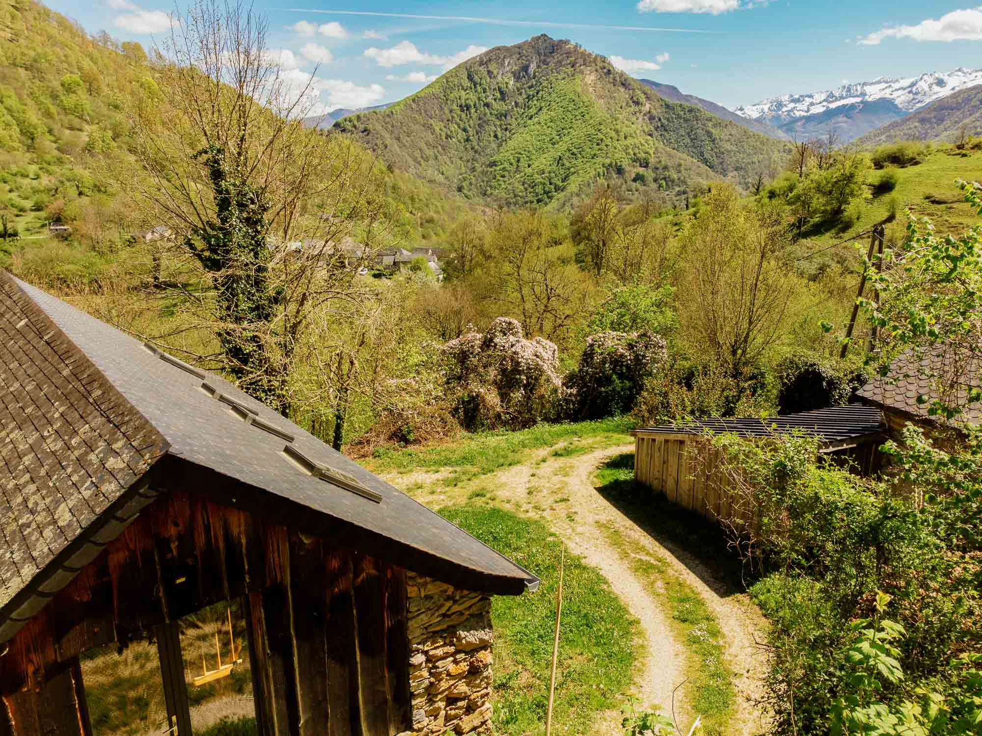 Extérieur de Montana et vue